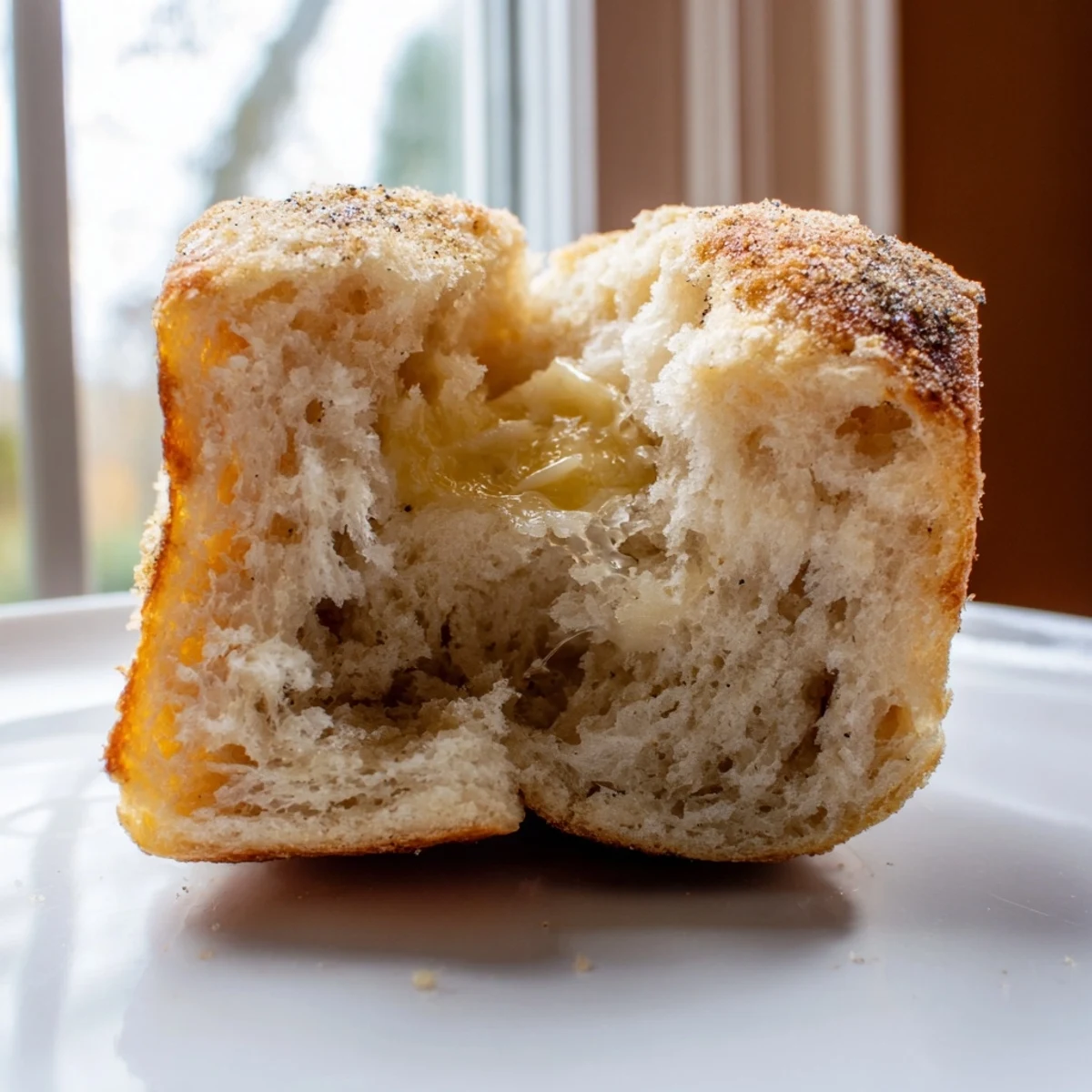 Golden-brown sheet pan English muffins, perfect for a cozy brunch spread with friends.