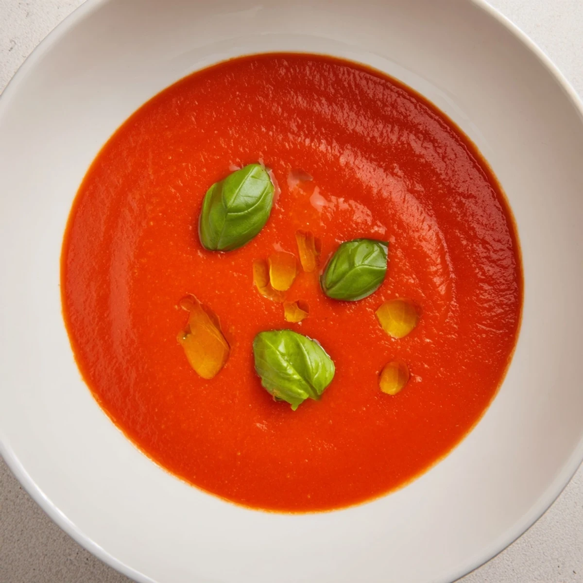 Homemade Tomato Basil Soup