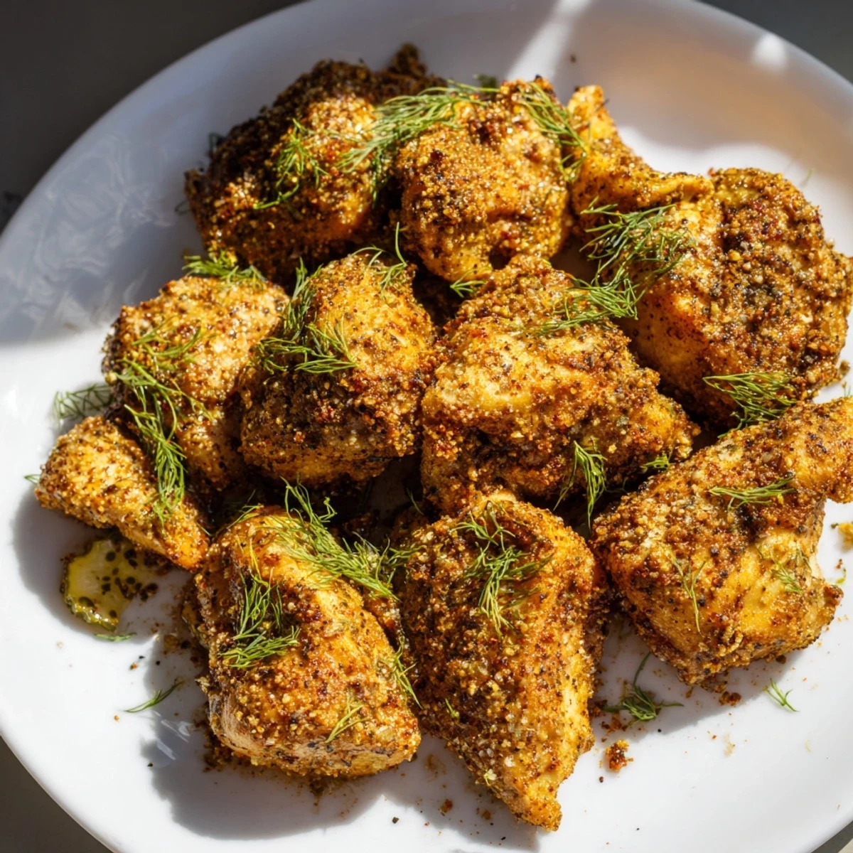 Succulent Pickle Ranch Chicken breasts, seasoned and baked until tender and bursting with savory flavor.