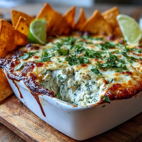 Golden-brown Cilantro and Lime Chicken With Scoops bubbling in a baking dish, garnished with fresh cilantro and lime wedges.  