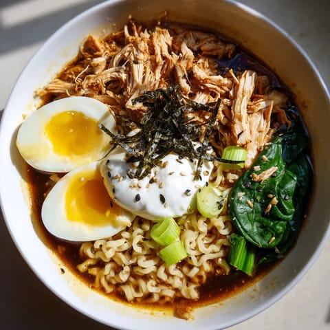 Chicken Ramen with Kewpie Mayo