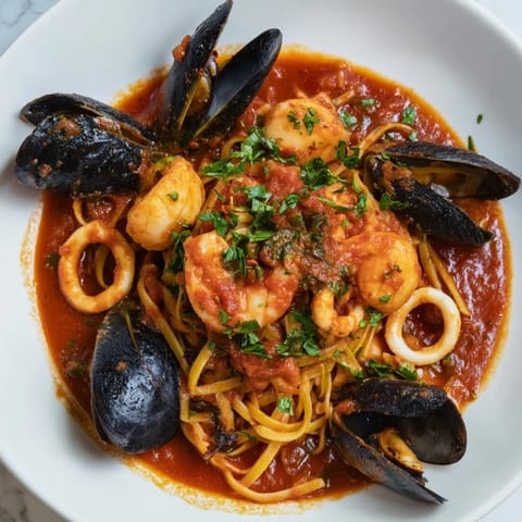 Seafood Marinara Pasta