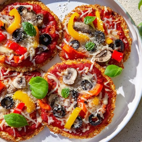 Rice Cake Pizza Squares