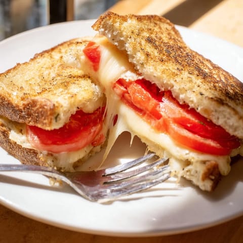 Pepper Jack & Tomato Grilled Cheese