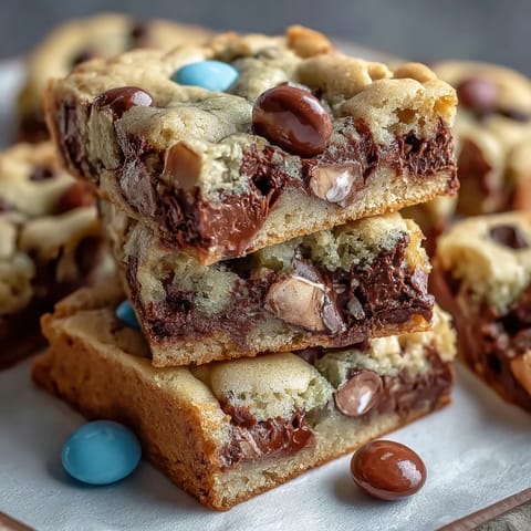 Cadbury Egg Cookie Bars