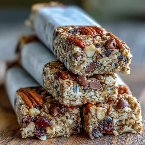 No-Bake Granola Energy Bars