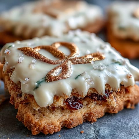 Elegant box of Taurus zodiac cookies decorated with luxurious gold royal icing, perfect for star sign celebrations.