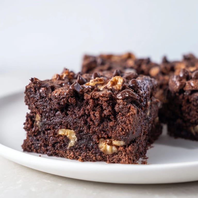 Delicious fudgy walnut brownies, a single-pan bake, with crunchy walnuts and perfect texture, perfect for dessert.