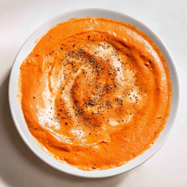 Bright red Instant Creamy Marinara Hack, swirled with butter, creates a truly irresistible sauce to enjoy.