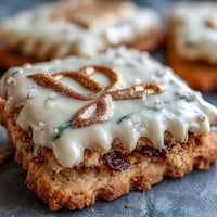 Elegant box of Taurus zodiac cookies decorated with luxurious gold royal icing, perfect for star sign celebrations.